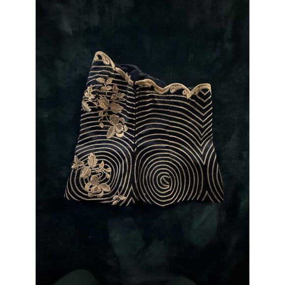 Coast Embroidered Bustier Top
Silk Blend Navy and Gold
Size 12 - Picture 4 of 7